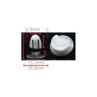 Клипса крепежная для а/м Mercedes A0039884178 ТМ Nord YADA