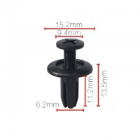 Клипса крепежная для а/м GM, Mazda, Nissan 20426301 ТМ Nord YADA