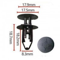 Клипса крепежная для а/м Lada Vesta, Largus, XRAY, Granta FL 05400-0001R ТМ Nord YADA