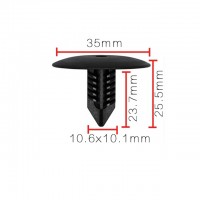 Клипса крепежная для а/м Renault 7703077435 ТМ Nord YADA